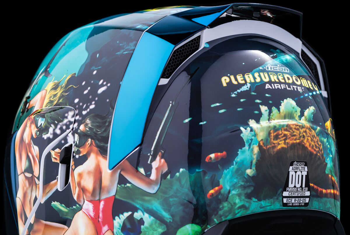 ICON HELMET AIRFLITE PLEASUREDOME4 0101-15000