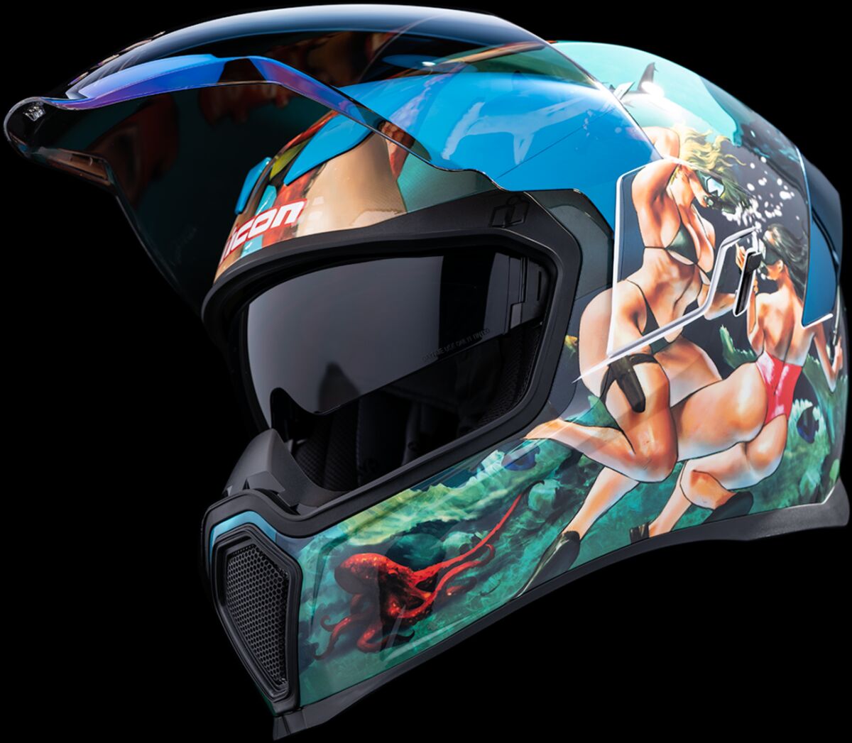 ICON HELMET AIRFLITE PLEASUREDOME4 0101-15003