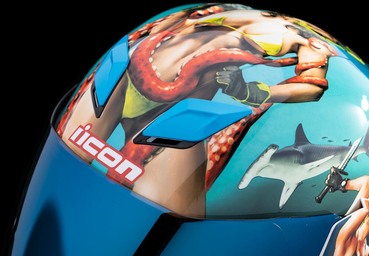 ICON HELMET AIRFLITE PLEASUREDOME4 0101-15003