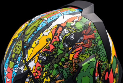ICON HELMET AIRFLITE GP23 GREEN XL 0101-15061
