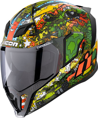 ICON HELMET AIRFLITE GP23 GREEN 2X 0101-15062