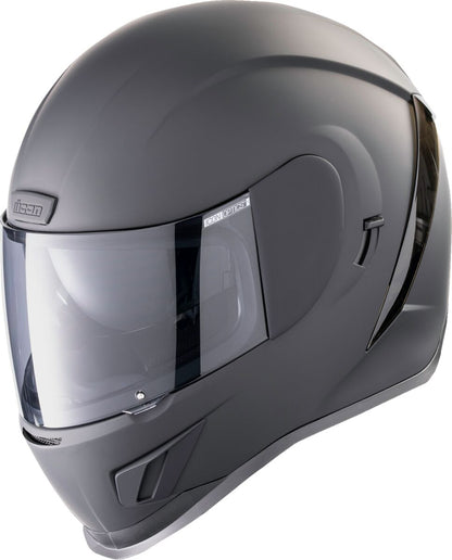 ICON HELMET AIRFORM DARK RUB BLACK 0101-15451