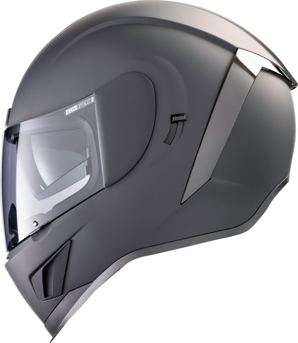 ICON HELMET AIRFORM DARK RUB BLACK 0101-15453