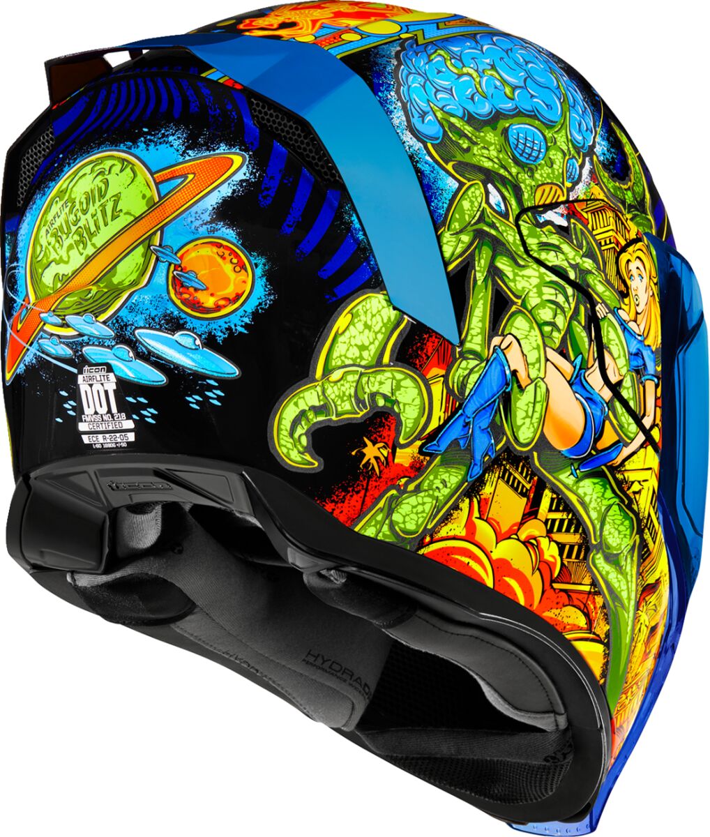 ICON HELMET AIRFLITE BUGOID BLITZ B 0101-15546