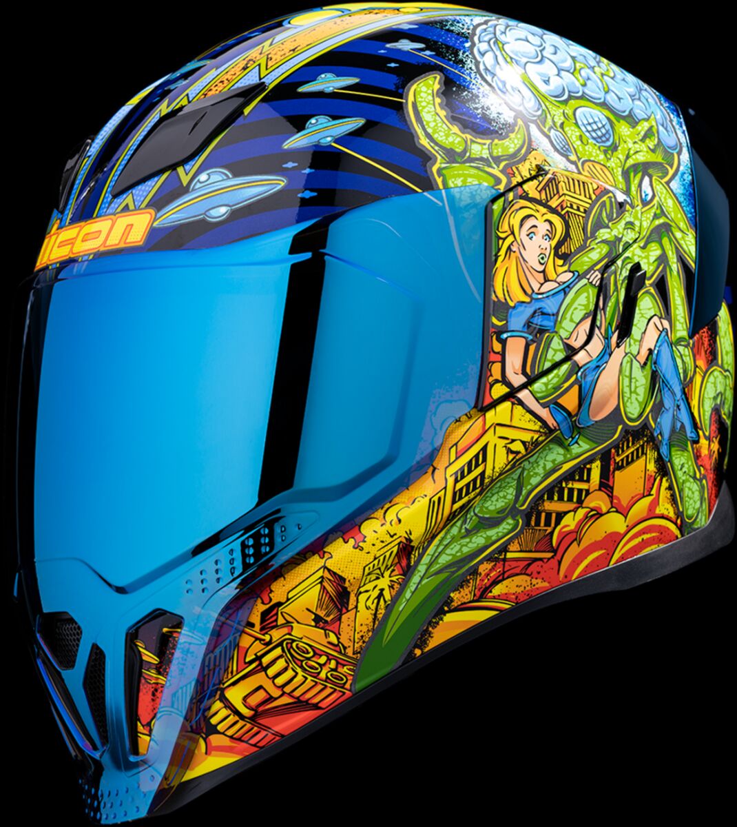ICON HELMET AIRFLITE BUGOID BLITZ B 0101-15546