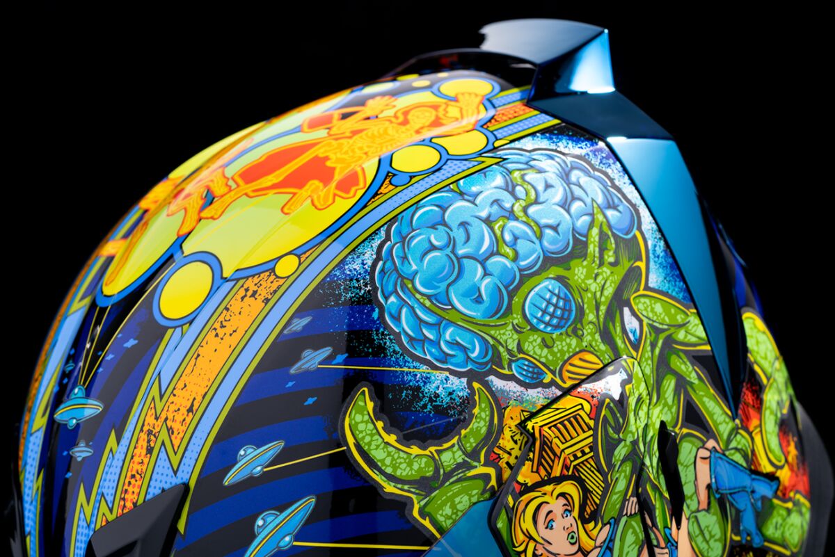 ICON HELMET AIRFLITE BUGOID BLITZ B 0101-15546