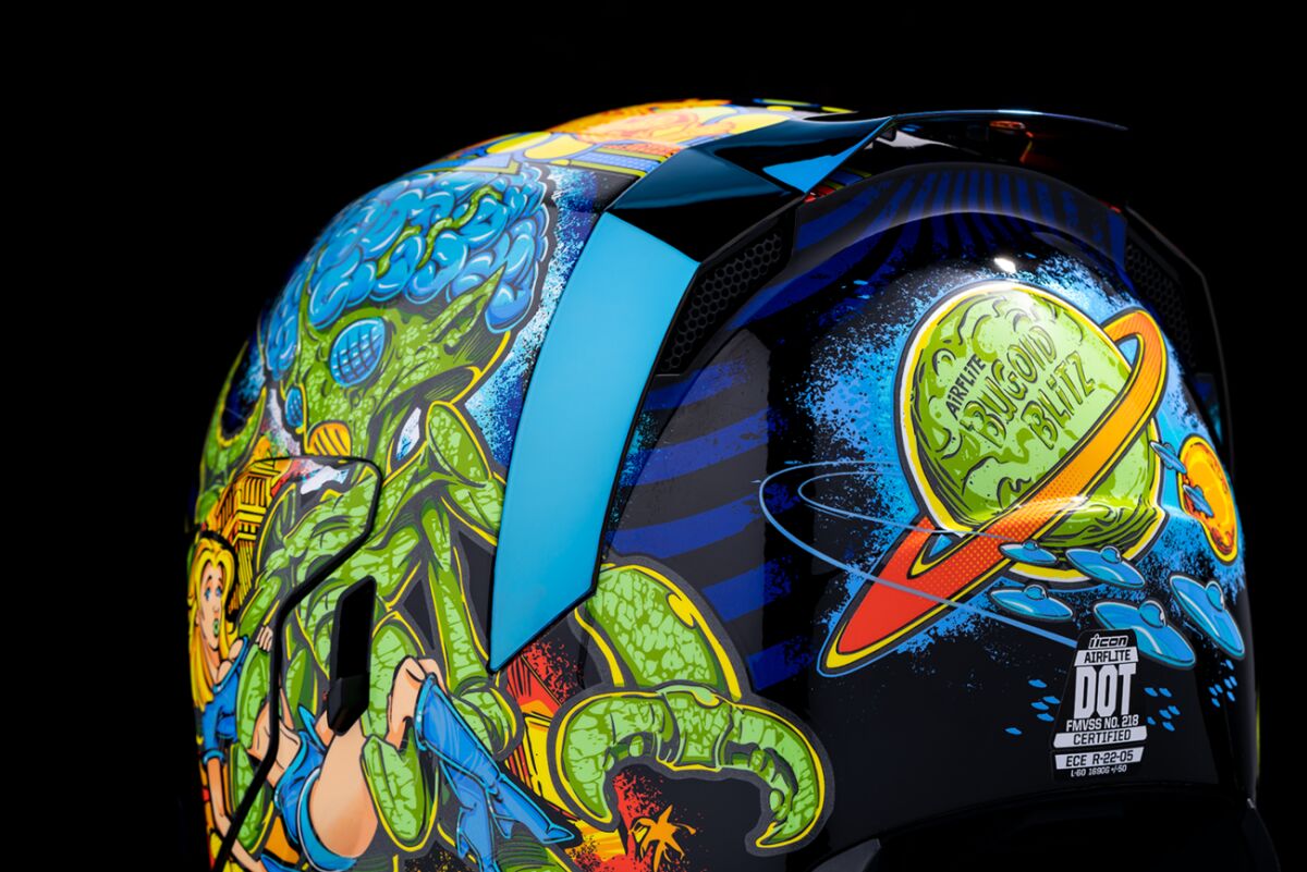 ICON HELMET AIRFLITE BUGOID BLITZ B 0101-15547