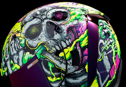 ICON HELMET AIRFORM HIPPIE DIPPY PU 0101-16025