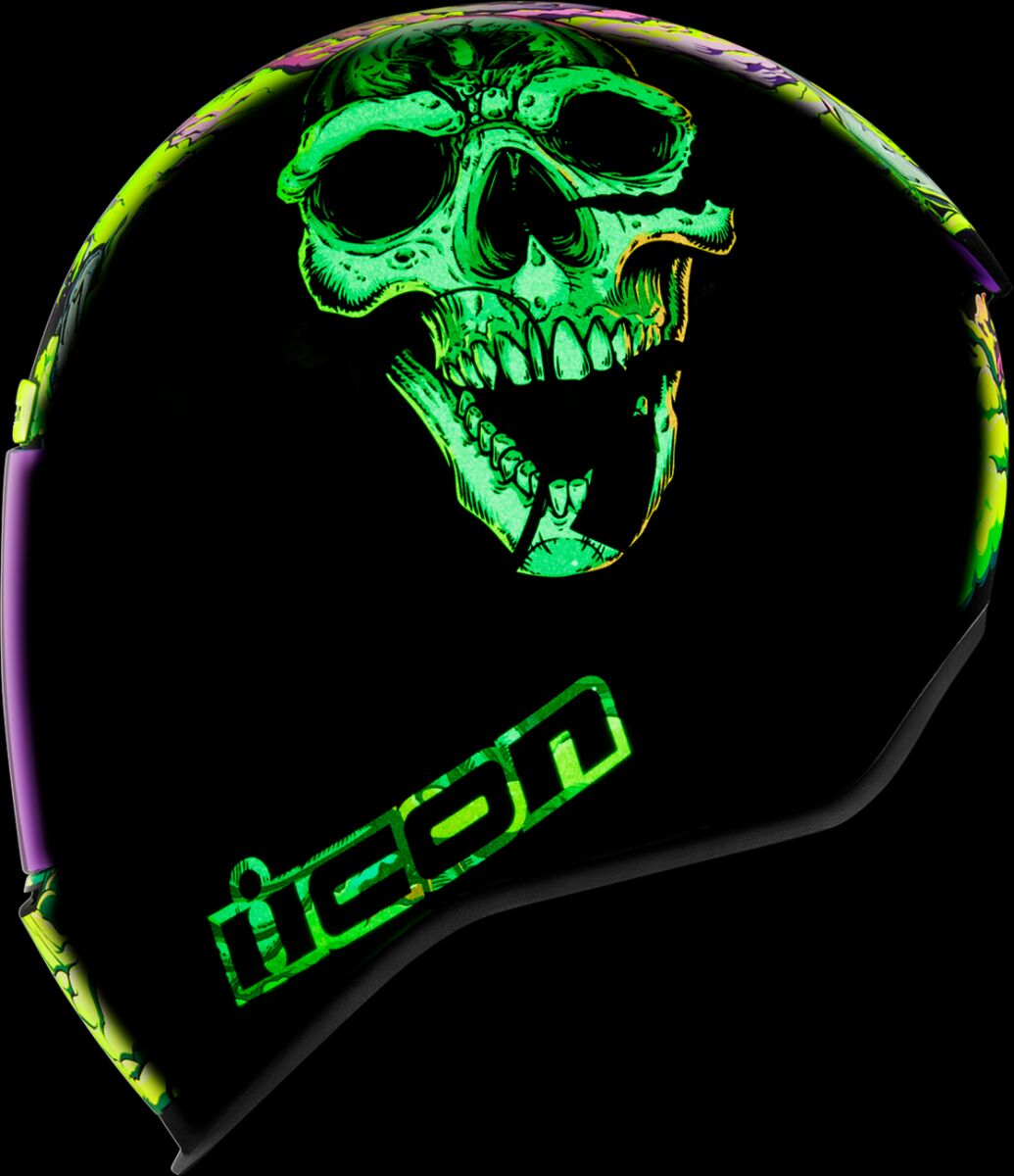 ICON HELMET AIRFORM HIPPIE DIPPY PU 0101-16025