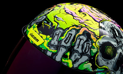 ICON HELMET AIRFORM HIPPIE DIPPY PU 0101-16026
