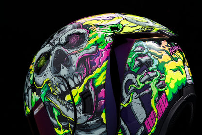 ICON HELMET AIRFORM HIPPIE DIPPY PU 0101-16027