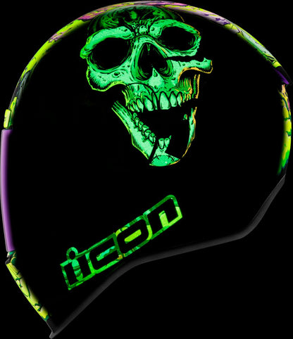 ICON HELMET AIRFORM HIPPIE DIPPY PU 0101-16027