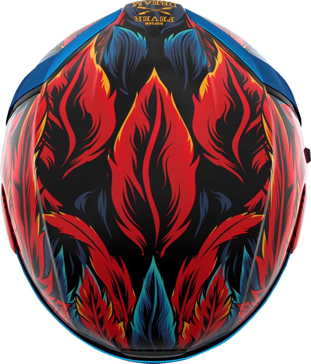 ICON HELMET AIRFORM FEVERDREAM BLUE 0101-16103