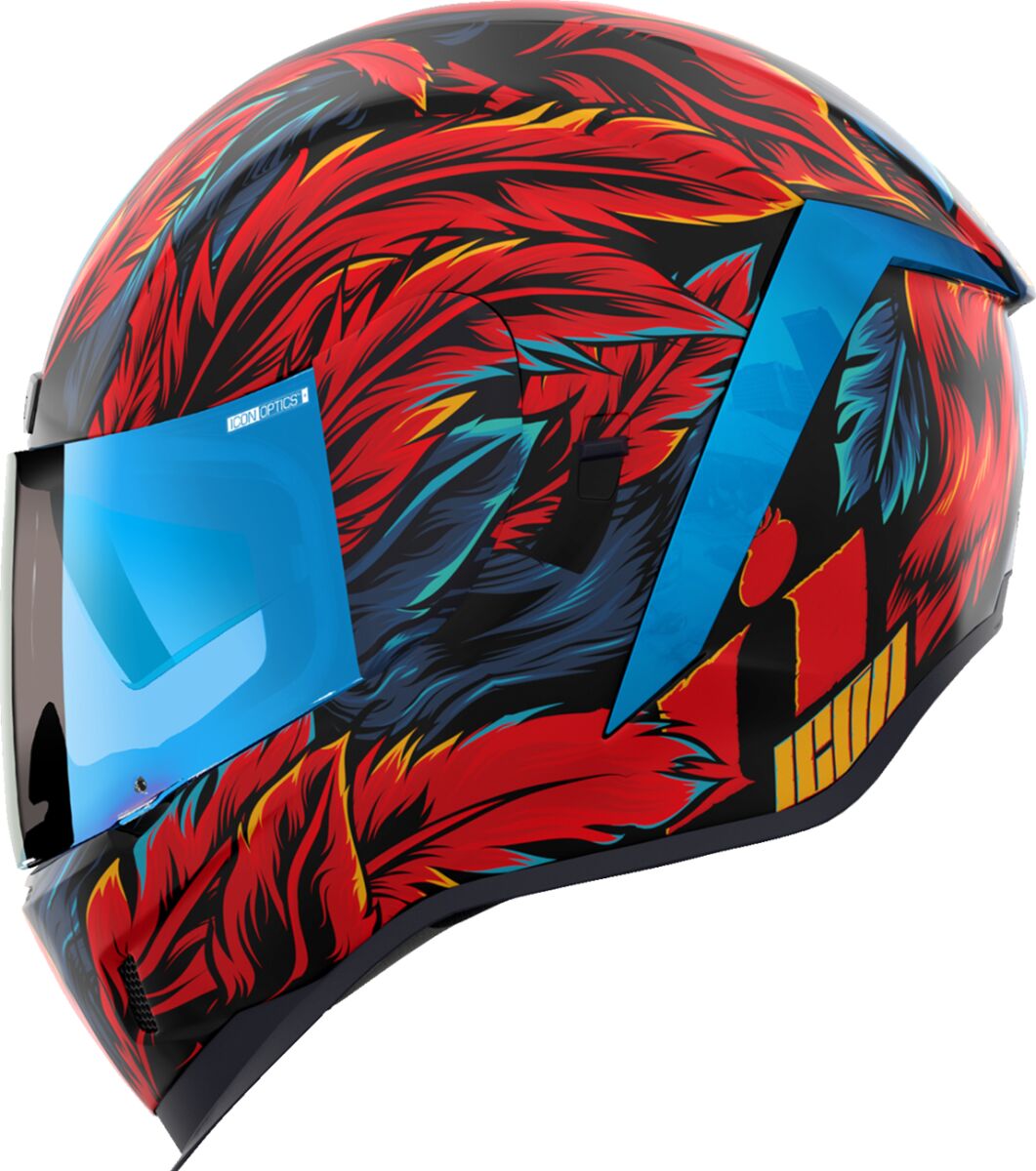 ICON HELMET AIRFORM FEVERDREAM BLUE 0101-16103