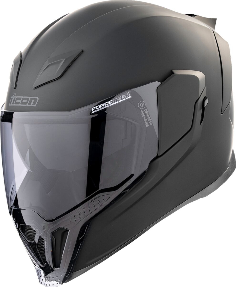 ICON HELMET AIRFLITE DARK RUB BLACK 0101-16670