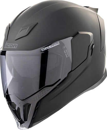 ICON HELMET AIRFLITE DARK RUB BLACK 0101-16670