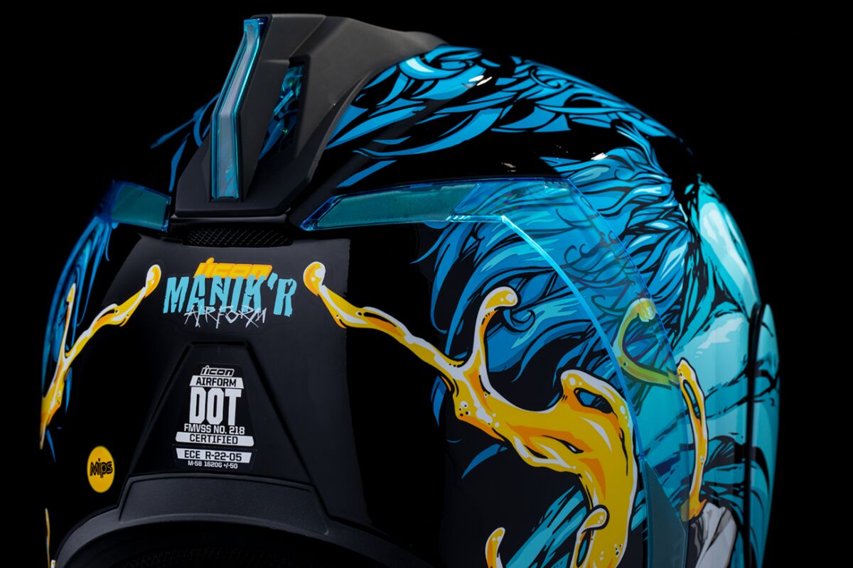 ICON HELMET AIRFORM MIPS MANIK'RR LT BL LG 010117017