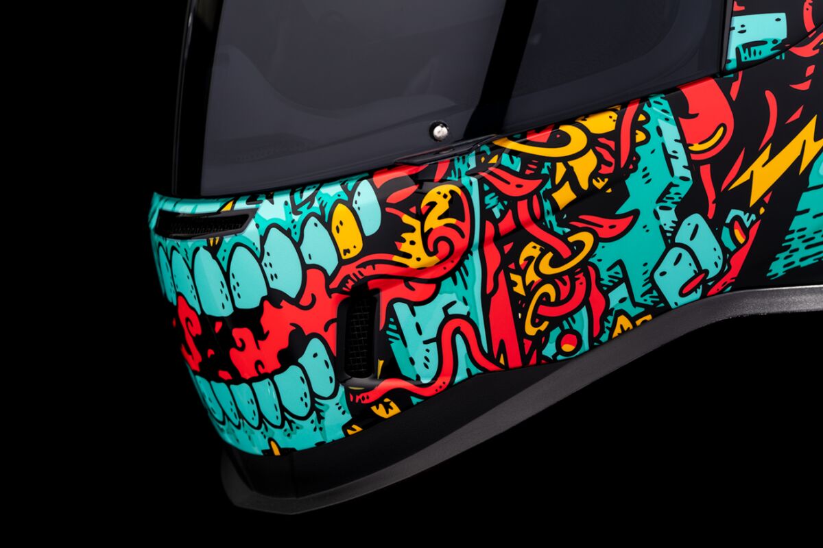ICON HELMET AIRFORM MIPS MUNCHIES BL LG 010117043
