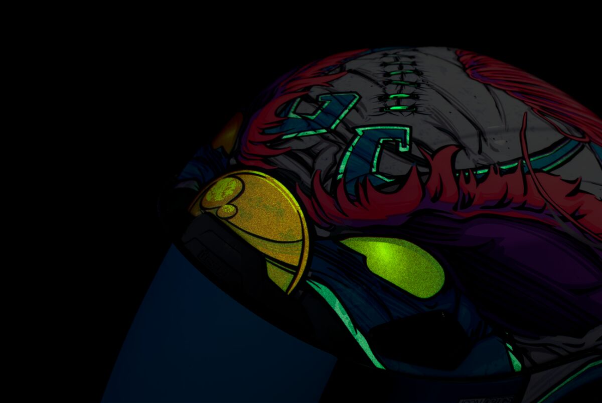 ICON HELMET AIRFRAME PRO KRAZY KLOW 0101-17678
