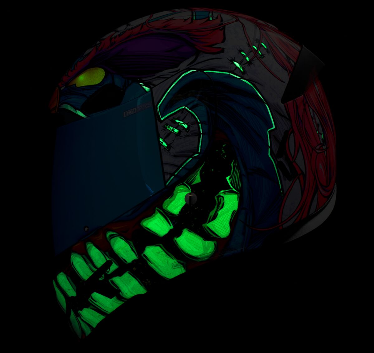 ICON HELMET AIRFRAME PRO KRAZY KLOW 0101-17679