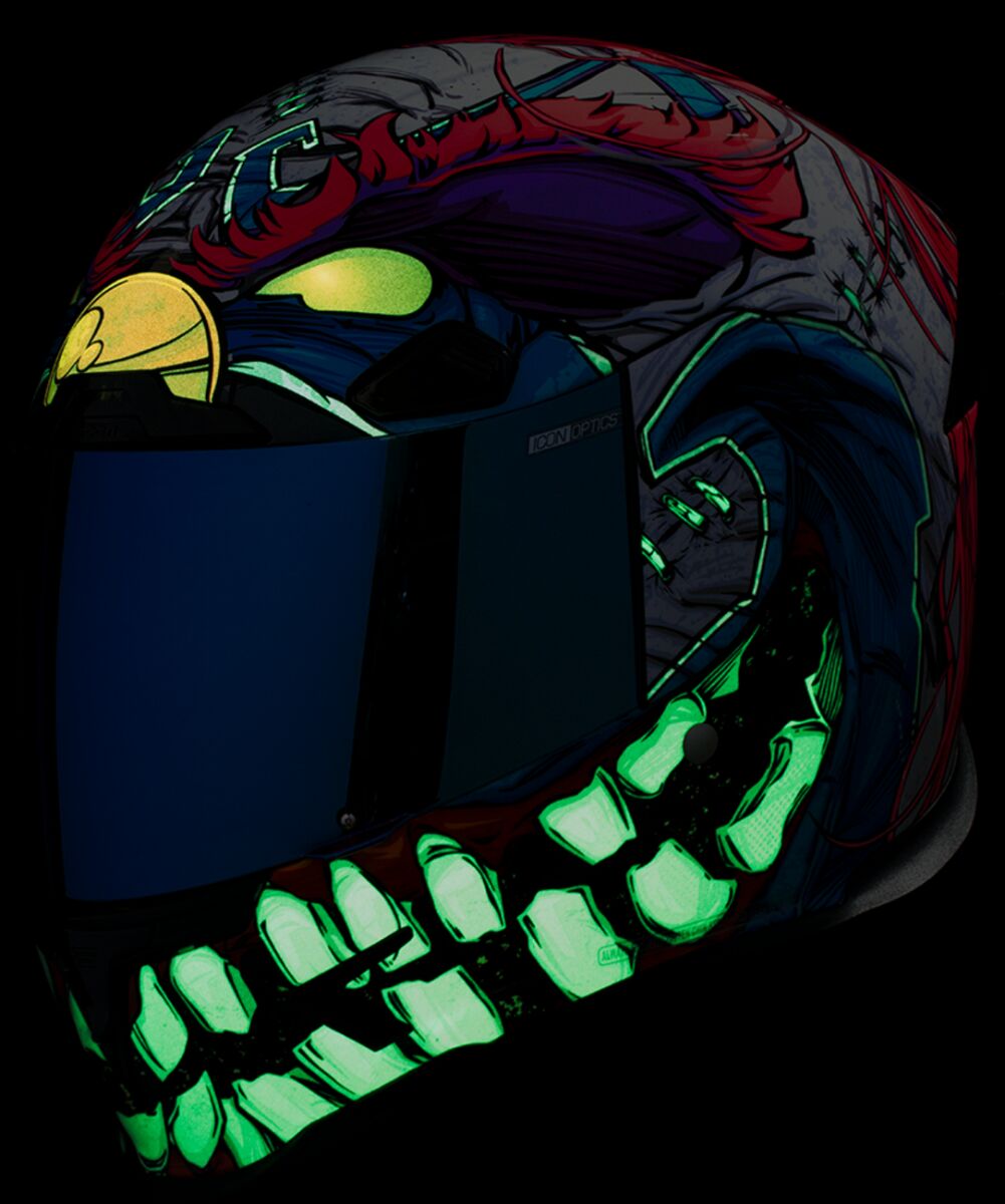 ICON HELMET AIRFRAME PRO KRAZY KLOW 0101-17679