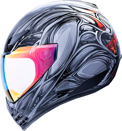 ICON HELMET DOMAIN NOUVEAU SILVER XS 0101-18523
