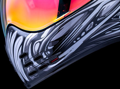 ICON HELMET DOMAIN NOUVEAU SILVER XS 0101-18523