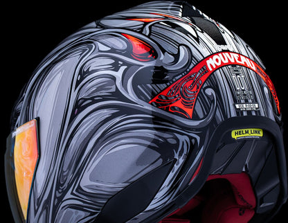 ICON HELMET DOMAIN NOUVEAU SILVER SM 0101-18524