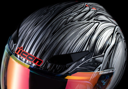ICON HELMET DOMAIN NOUVEAU SILVER LG 0101-18526