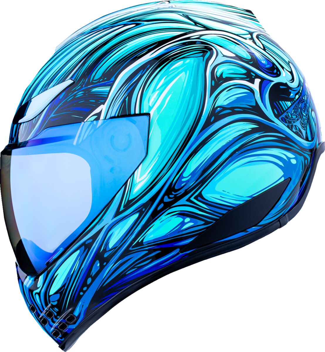 ICON HELMET DOMAIN NOUVEAU BLUE XS 0101-18530