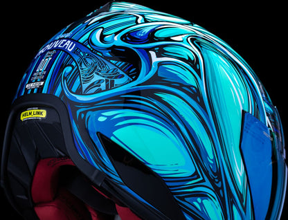 ICON HELMET DOMAIN NOUVEAU BLUE SM 0101-18531