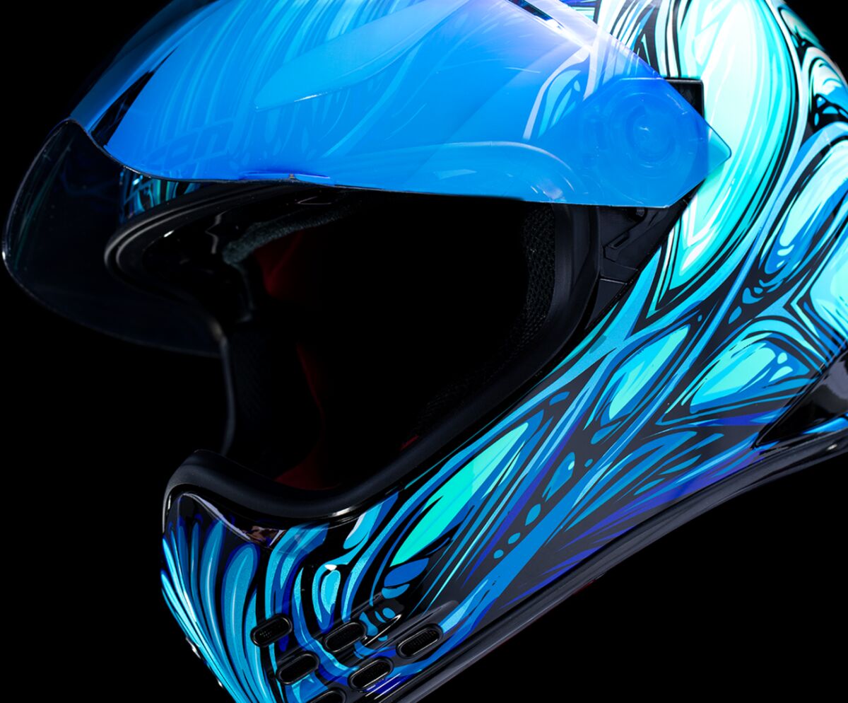 ICON HELMET DOMAIN NOUVEAU BLUE SM 0101-18531