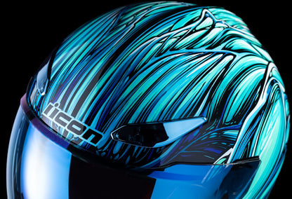 ICON HELMET DOMAIN NOUVEAU BLUE MD 0101-18532