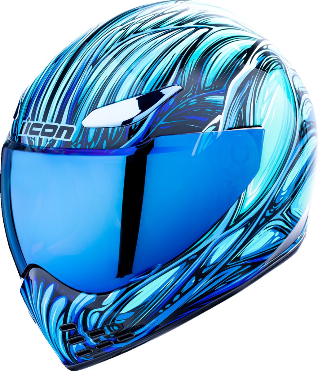 ICON HELMET DOMAIN NOUVEAU BLUE 2X 0101-18535