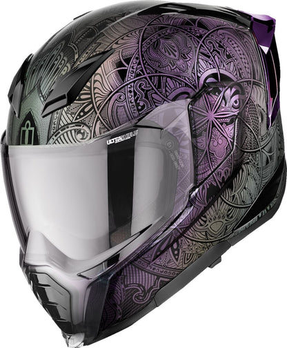 ICON HELMET ULTRAFLITE OPAL MANDALA PURPLE SM 0101-18617