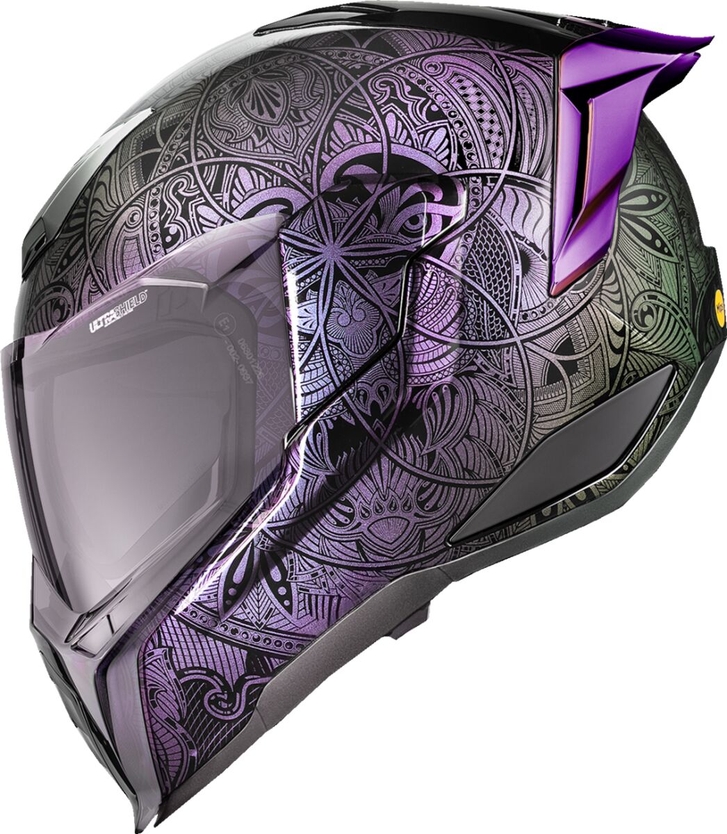 ICON HELMET ULTRAFLITE OPAL MANDALA PURPLE XL 0101-18621
