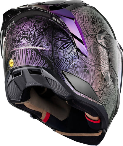 ICON HELMET ULTRAFLITE OPAL MANDALA PURPLE XL 0101-18621