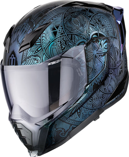ICON HELMET ULTRAFLITE OPAL MANDALA BLUE MD 0101-18696