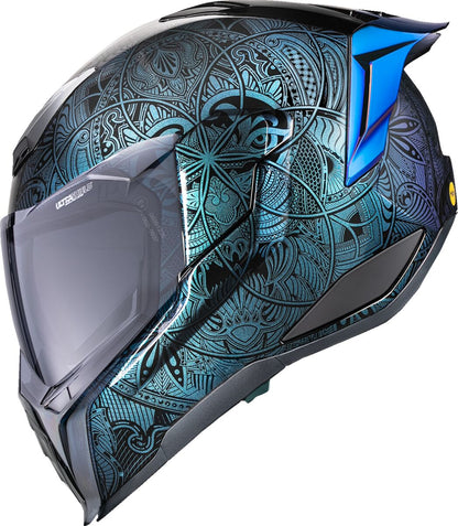 ICON HELMET ULTRAFLITE OPAL MANDALA BLUE XL 0101-18698