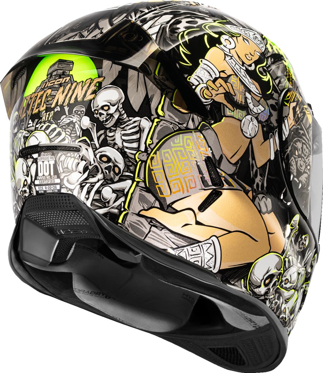 ICON Airframe Pro™ Helmet - Aztec Nine - Gold - 2XL 0101-19171