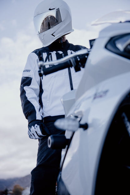 ICON HELMET AIRFRAME PRO GLOSS WHITE 2X 0101-19193
