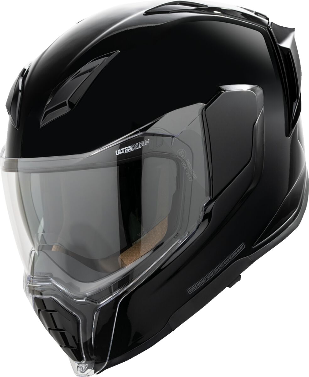 ICON Ultraflite™ Helmet - Solid - Gloss Black - Small 0101-19273