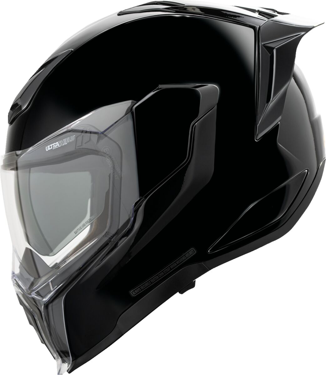 ICON Ultraflite™ Helmet - Solid - Gloss Black - Medium 0101-19274