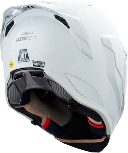 ICON Ultraflite™ Helmet - Solid - Gloss White - Small 0101-19280