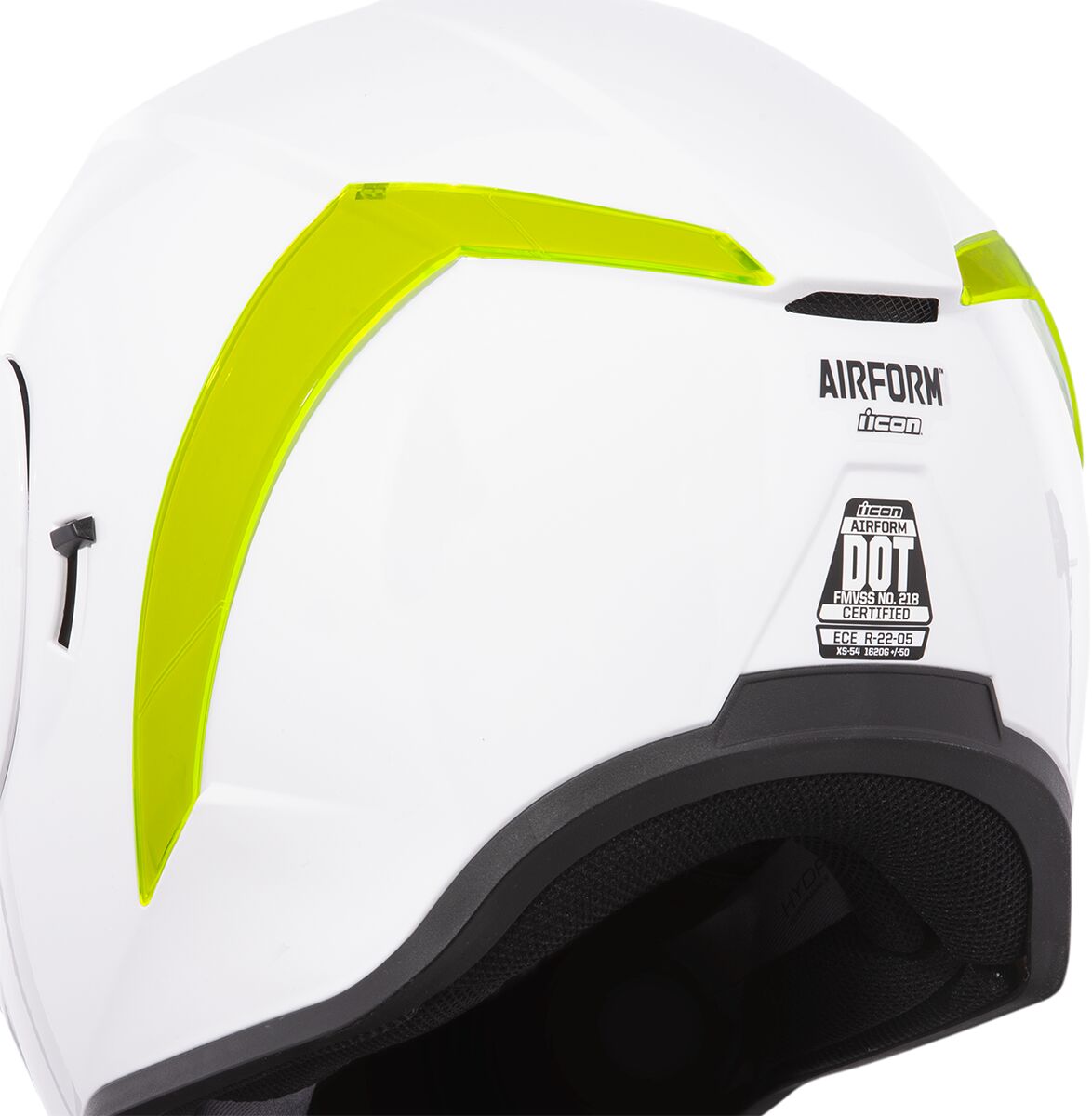 ICON REAR SPOILR AFRM DYGLO GN 0133-1309