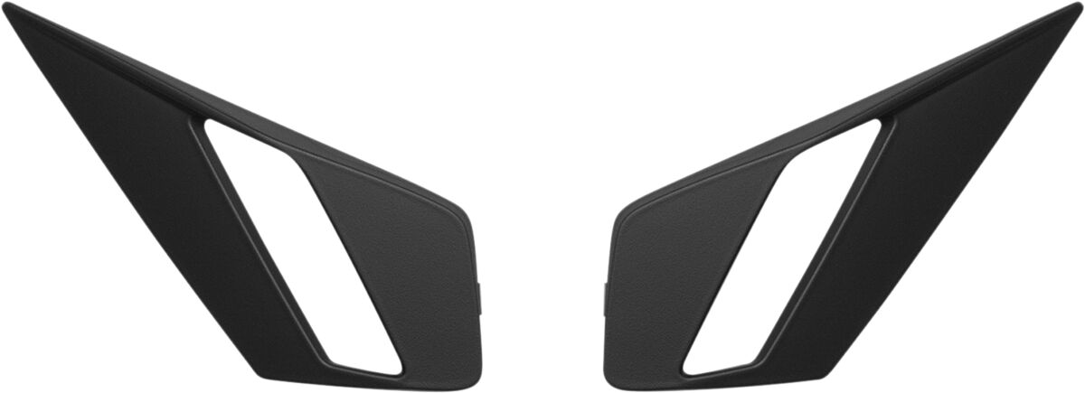 ICON CHIN VENT AIRFORM RUB BLACK 0133-1371