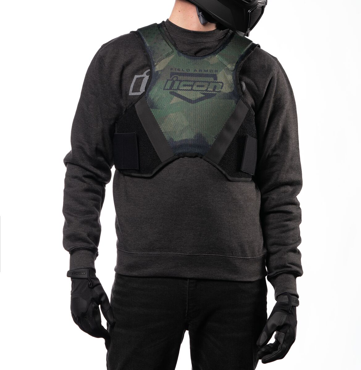ICON VEST FIELD ARMOR SOFTCORE GREE 2702-0277