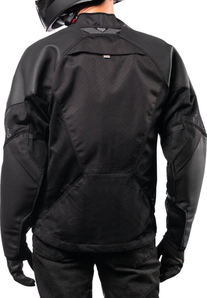 ICON JACKET MESH AF LEATHER CE BLAC 2810-3897