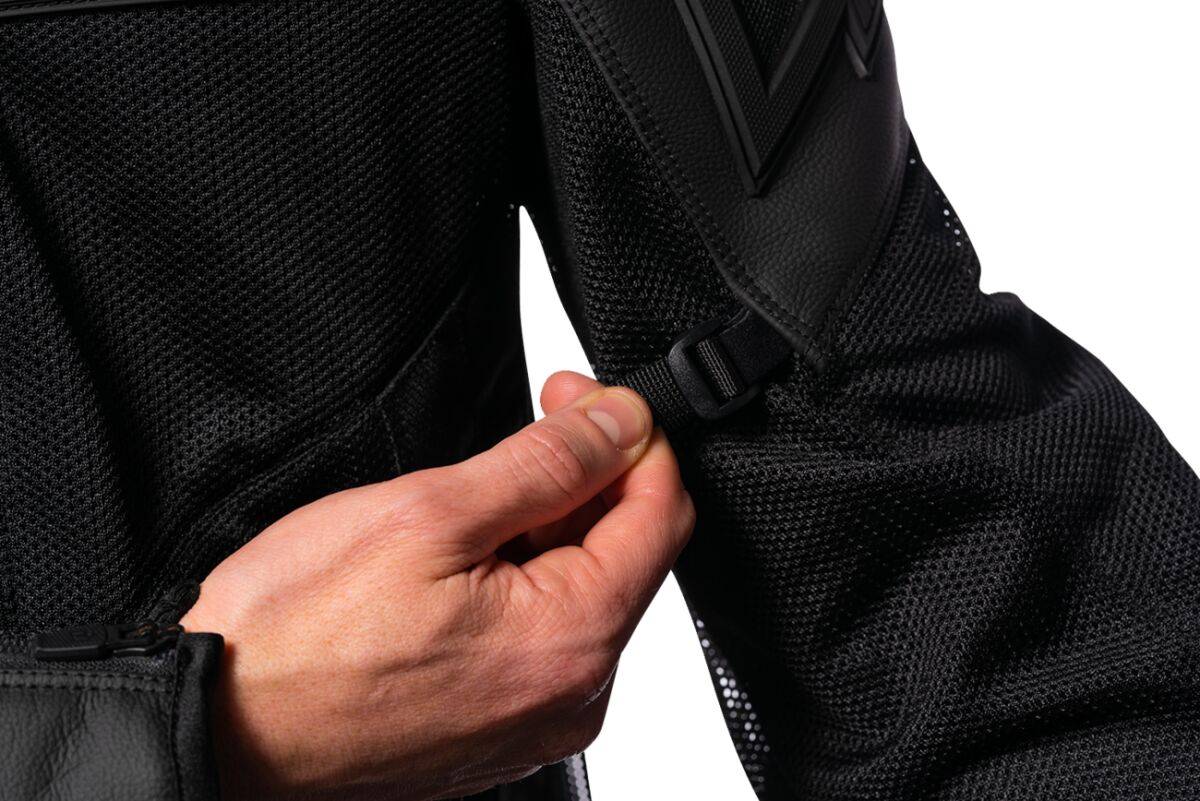 ICON JACKET MESH AF LEATHER CE BLAC 2810-3897