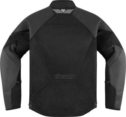 ICON JACKET MESH AF LEATHER CE BLAC 2810-3898